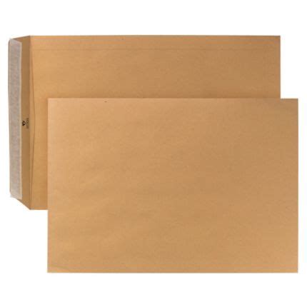 ENVELOPPE, 445x322mm, 90g, kraft, autocollante