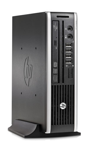 DESKTOP (HP 600 Mini G1-i5-G3250T) 4Gb, 256Gb SSD, sans DVD