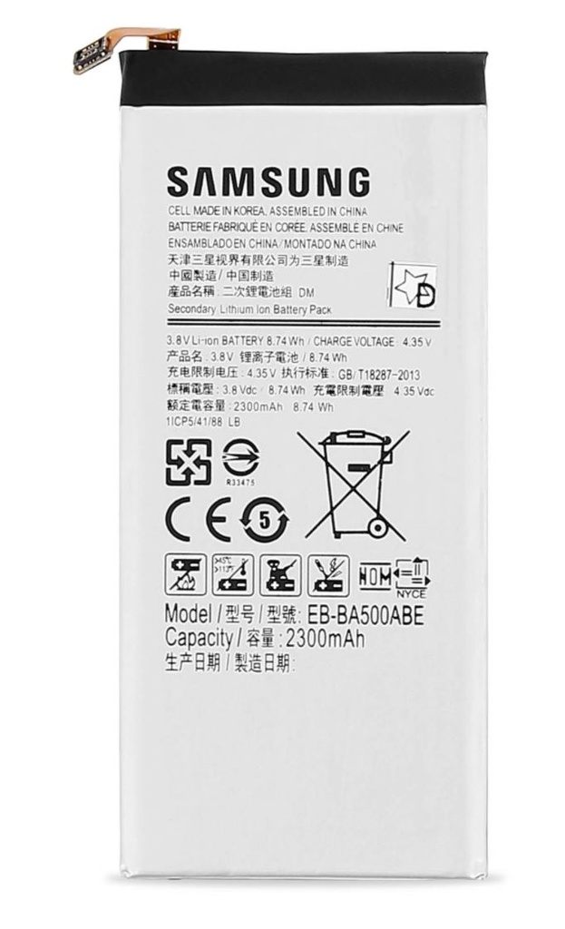 (Samsung Galaxy A5) BATTERIE (EB-BA500ABE) Li-Ion