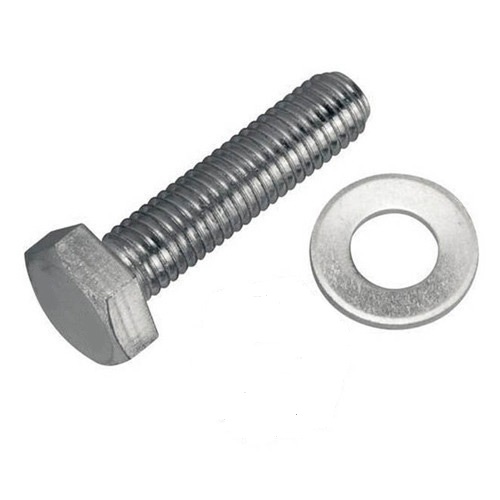 BOLT, stainless steel, M16x65mm + washer