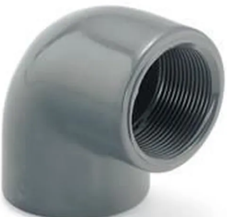 ELBOW COUPLING 90° threaded, PVC, Ø 32mm, FxF