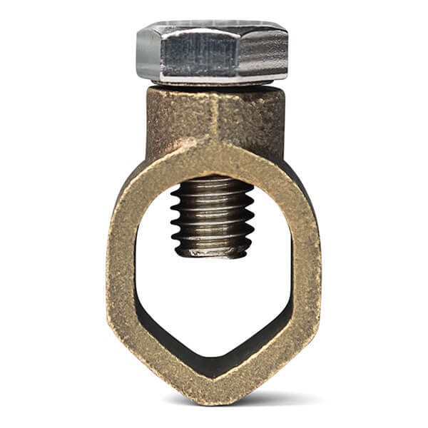 GROUNDING CLAMP, 16-50mm², 1 steel bolt