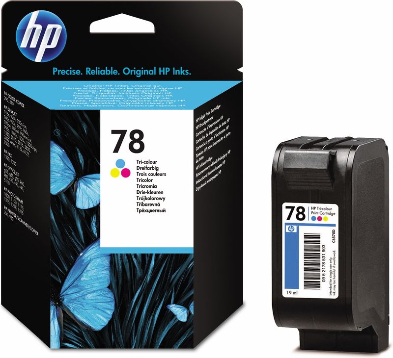 (HP Inkjet) CARTOUCHE D'ENCRE (C6578D/HP78) 3 couleurs