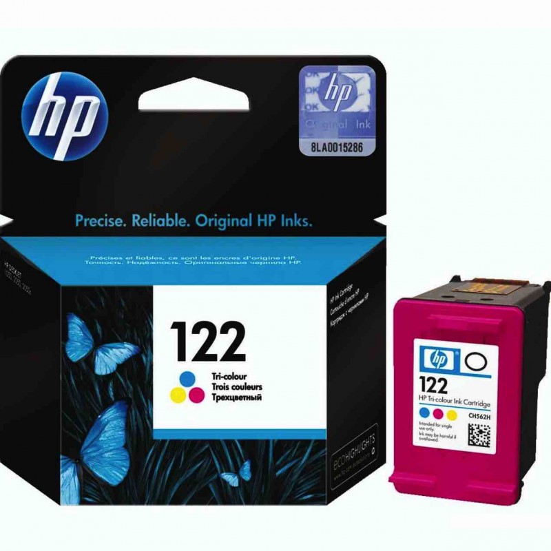 (HP Deskjet 1000) CARTOUCHE D'ENCRE (CH562HE/HP122) 3 col.