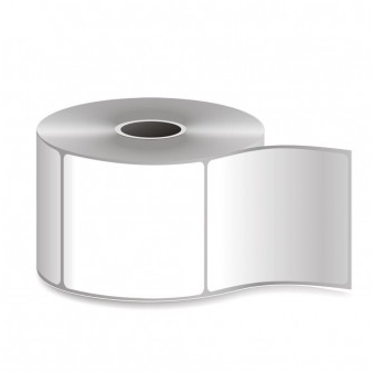 (Zebra QLn220) LABEL adhes., thermal, 50.8x25.4mm, 430/roll