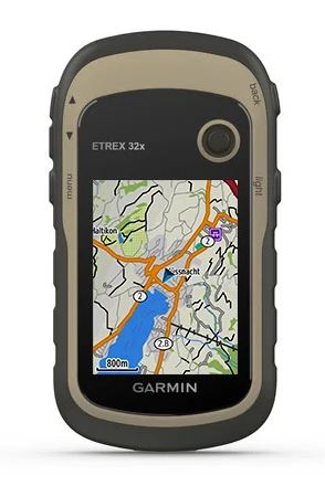 GPS DEVICE (Garmin eTrex 32) + accessories, set