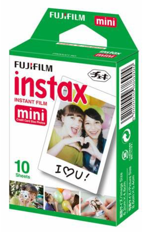 (Fujifilm Instax Mini 9) MINI INSTANT COLOR FILM, 10 sheets
