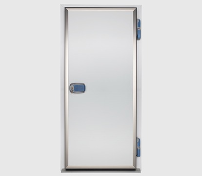 PORTE pivotante, isolée, blanc, 0,9x2m