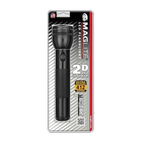 LAMPE TORCHE (Maglite ST2D) piles 2xR20/D, résistant à l’eau