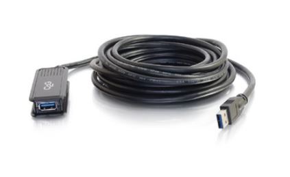 CABLE USB 3.0, 5m, A/A male/female, active