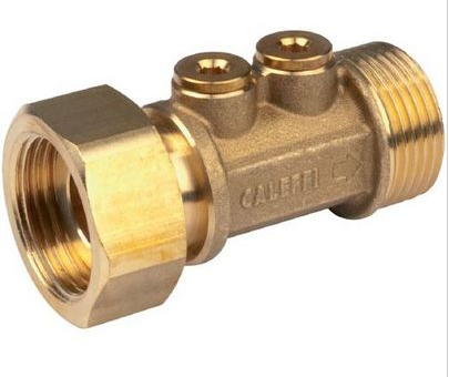 ANTI-POLLUTION CHECK VALVE, brass, 2", MxF threaded