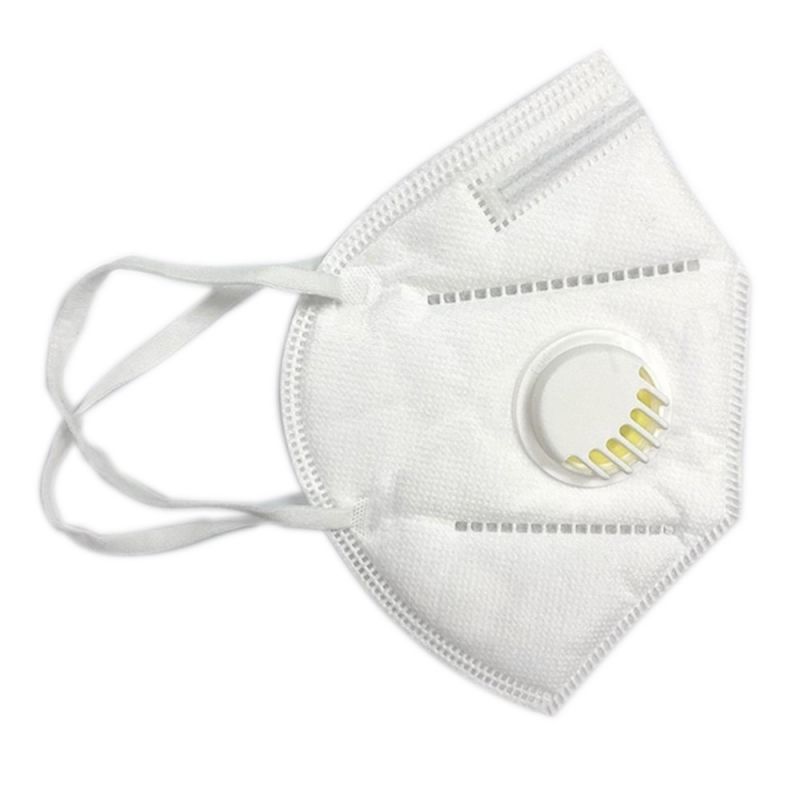 RESPIRATOR FFP2/N95, valved, vertical fold, disposable