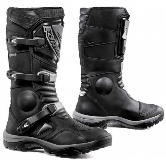 BOTTES type enduro, taille 42, cuir, la paire