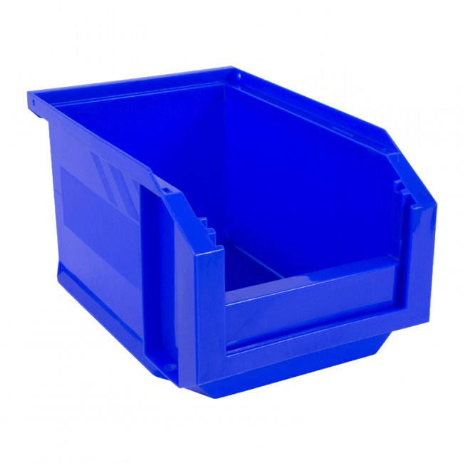 STORAGE BOX open front (NOVAP 5140062) 342x210x150mm, blue