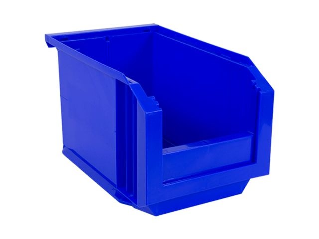 STORAGE BOX open front (NOVAP 5141069) 347x210x200mm, blue