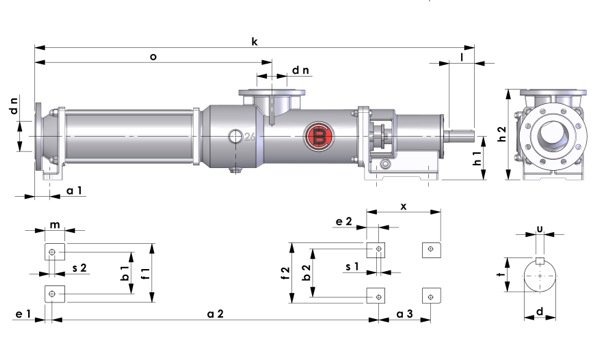 KIT, MUD PUMP (BELLIN NG 300L/P 230V)