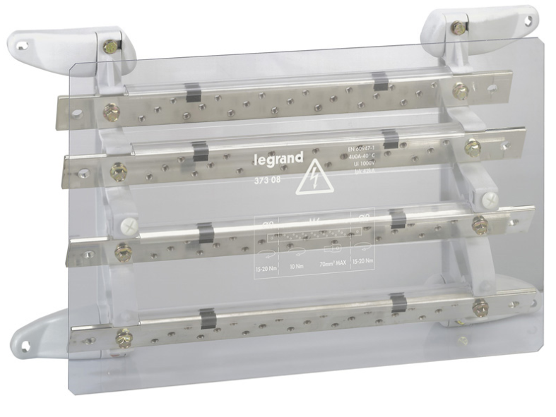 REPARTITEUR (Legrand 037308) 4P, 400A, étagés, pour cosses