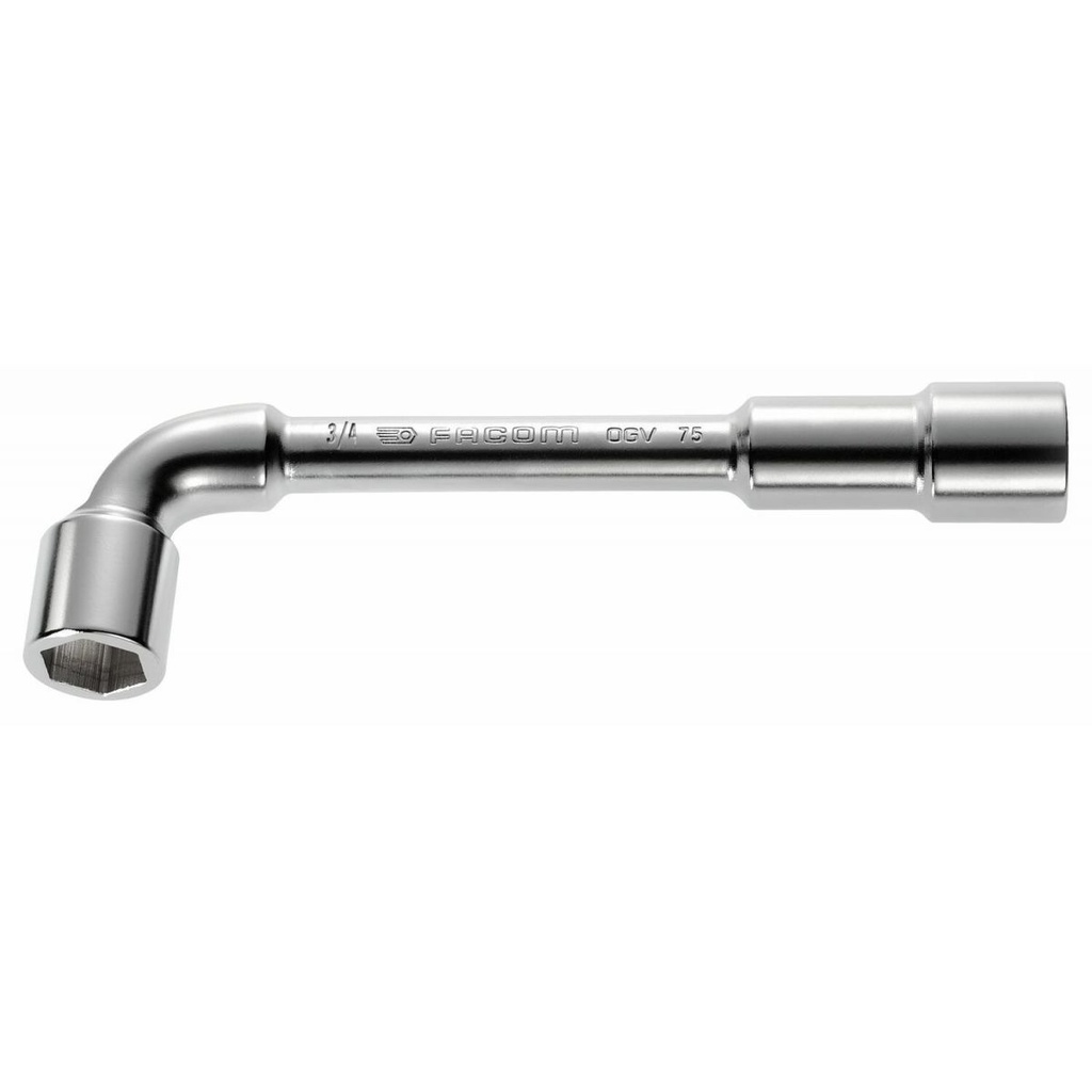 CLE A PIPE 6x6 pans 90°, ¾", en pouces, 75.3/4