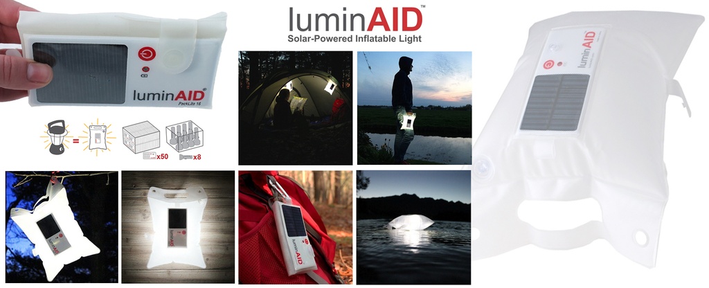 EMERGENCY LIGHT solar (LuminAID PackLite 16) inflatable