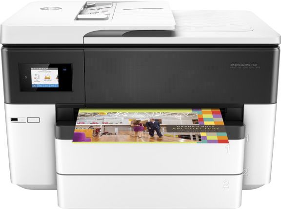 PRINTER inkjet A3 (HP Officejet Pro 7740) colour