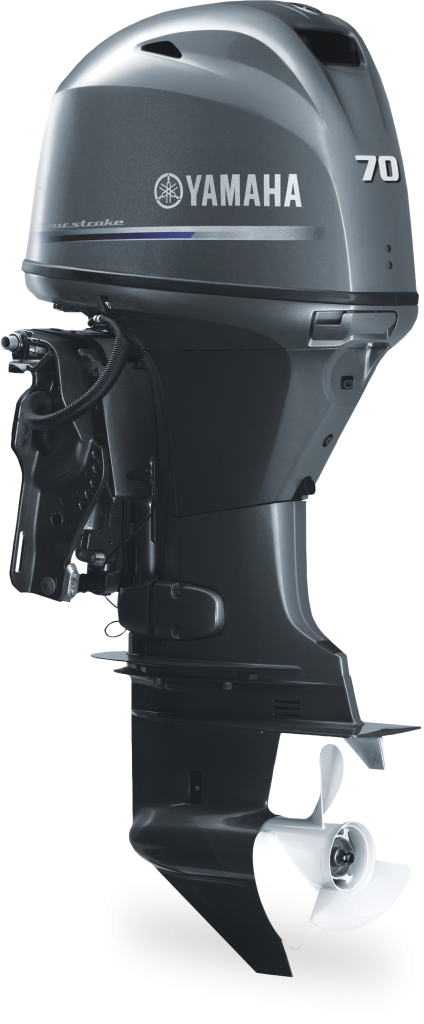 OUTBOARD ENGINE (Yamaha F70AETL) 70HP, 4 stroke, long shaft