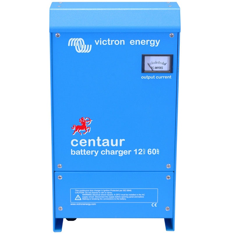 CHARGEUR BATTERIE (Victron Centaur) 12V/60A avec câblage