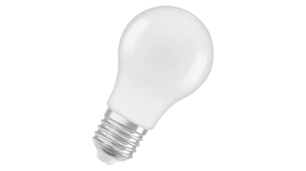 BULB LED E27, 5.5W/230V, 470lm/2700K, clear, non-dimmable