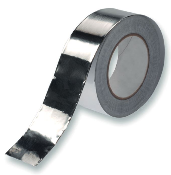 SEALING TAPE adhesive, aluminium, 50mmx50m, for metal duct