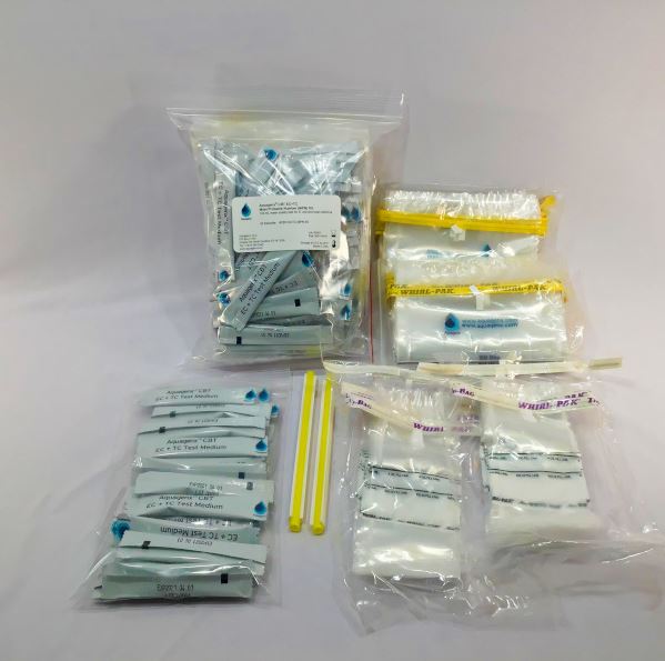 WATER TEST SET E. coli, MPN (Aquagenx CBT EC+TC) 50tests