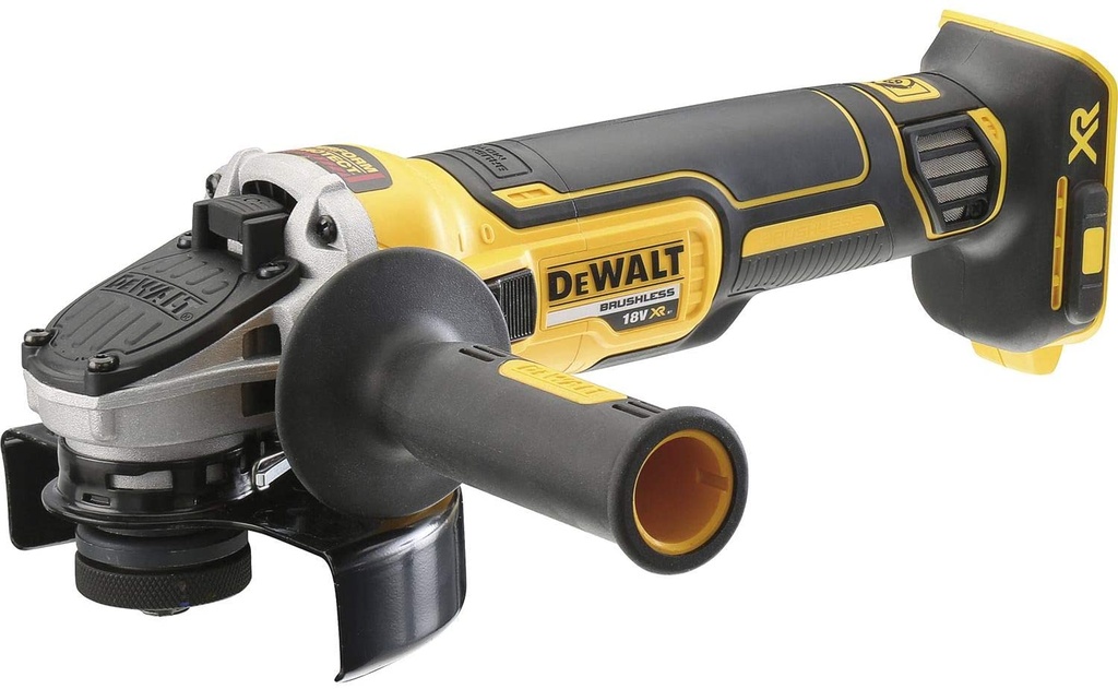 MEULEUSE D'ANGLE sans fil (DeWalt) Ø125mm, 18V, ss batterie