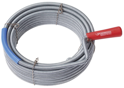 DECLOGGING plumbers snake, hand type