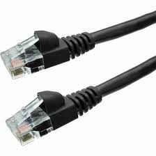 CABLE RESEAUX, 2m, Cat6, U/UTP, noir