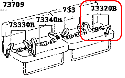 (HZJ78 11seats)  CEINTURE DE SECURITE AR N°2, noir