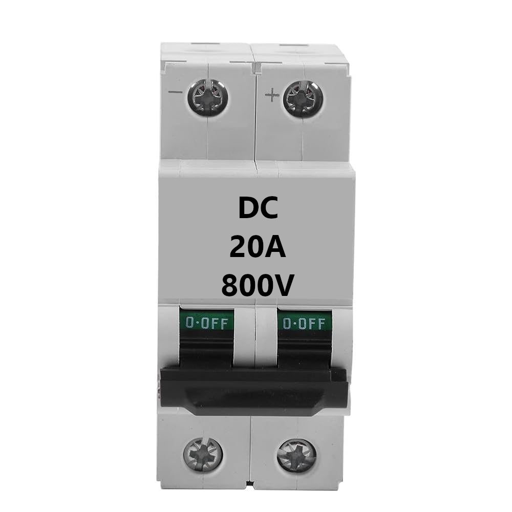 DISJONCTEUR CC B20, 800Vcc 10kA, 2P