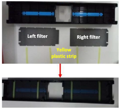 (Delta Amplon RT) BANDE PLASTIQUE, pour filtre