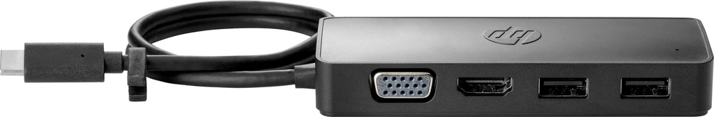 (HP840 G6) TRAVEL HUB G2, USB-C charger (7PJ38AA)