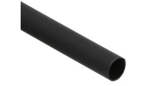 HEAT-SHRINK SLEEVE, Ø 38/19mm, black, per metre