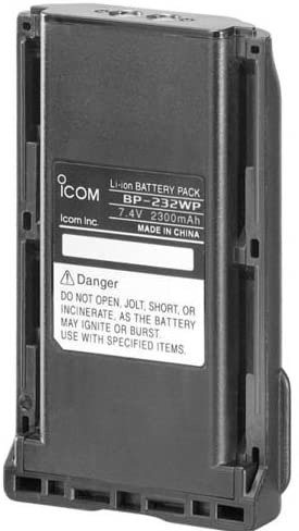 (VHF Icom F3262/DT) BATTERIE (BP232WP) 2250mAh