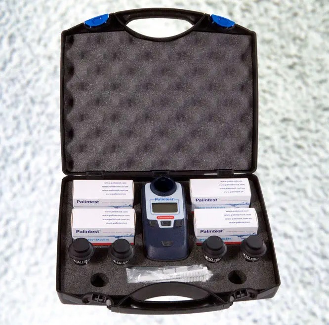 CHLOROMETER (Palintest PTH045D) hard case, 100tests