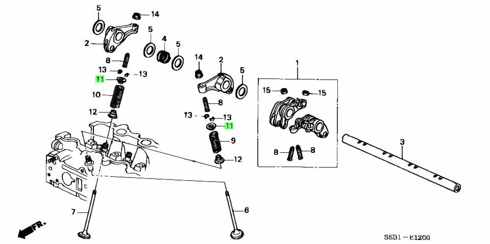 WASHER PRESSURE VALVE SPRING, outboard BF60A