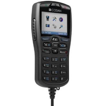 (HF Codan Envoy X1) MICRO-HANDSET (2220), câble de 0.65m