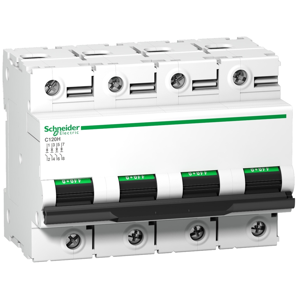 CIRCUIT BREAKER MCB C-curve, 125A Icu15kA, 4P mod