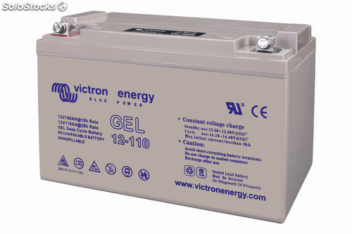 BATTERY stationary, gel, 12V/110Ah C20, sealed