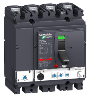 MCCB moulded (LV431780) 1.5-10In 100-250A 36kA, 4P