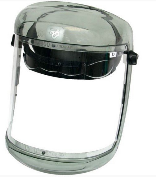 HEAD-BAND +face shield (Scott safety) for Ebola