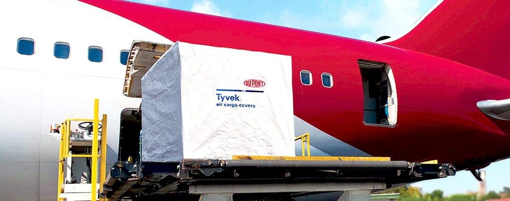HOUSSE (Tyvek) 160cm, frêt aérien, produits pharmaceutiques