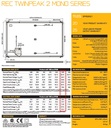 PANNEAU SOLAIRE, 325Wc, 34V, monocristallin