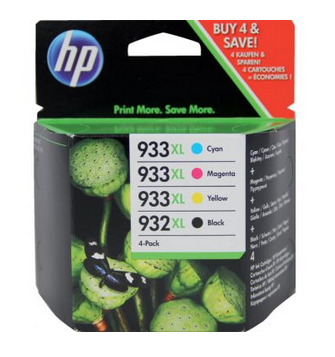 (HP OJ 7510) CARTOUCHES D'ENCRE (C2P42AE) 3 couleurs + noir