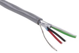 SHIELDED CABLE multi-conductor, 2 pair 0.2mm², RS485, meter