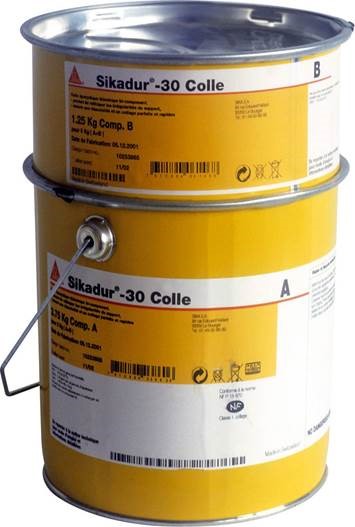 COLLE pour renforcement structural (Sikadur 30) seau 6kg